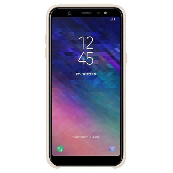 Калъф Samsung Dual Layer Cover за Samsung Galaxy A6 Plus, златен