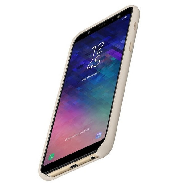 Калъф Samsung Dual Layer Cover за Samsung Galaxy A6 Plus, златен