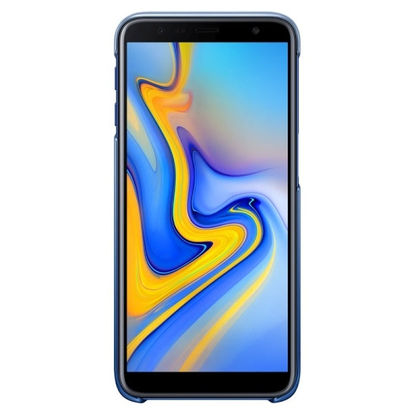 Калъф Samsung Galaxy J6 Plus, син градиент