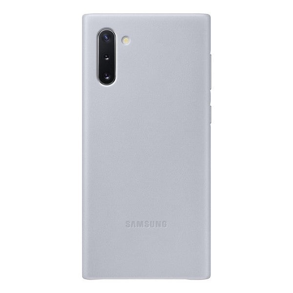 Кожен калъф Samsung Note 10, черен/сив