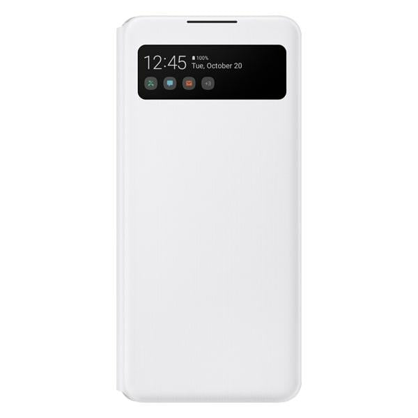 Калъф Samsung A42 S View Wallet Cover, бял