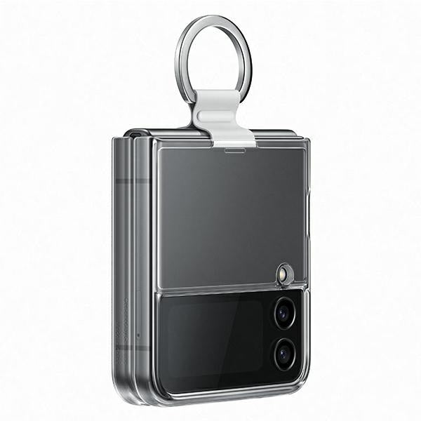Калъф Samsung Z Flip прозрачен с пръстен за захват
