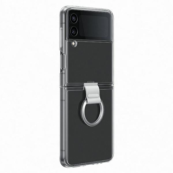 Калъф Samsung Z Flip прозрачен с пръстен за захват