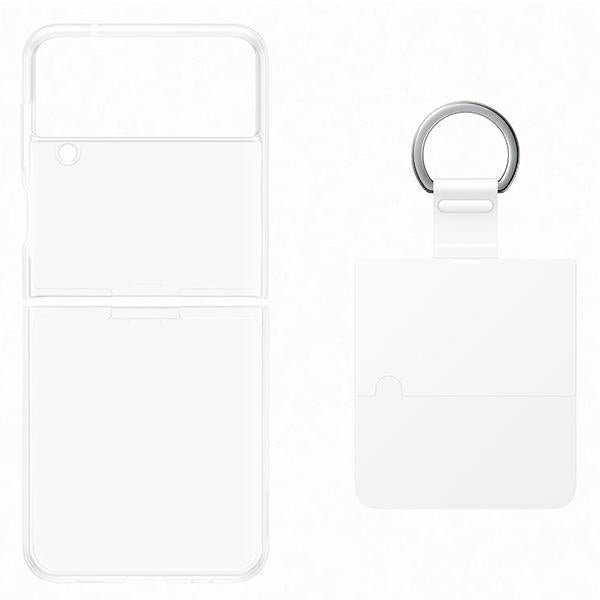 Калъф Samsung Z Flip прозрачен с пръстен за захват