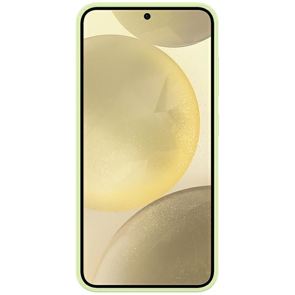 Силиконов калъф Samsung за S24+, светлозелен