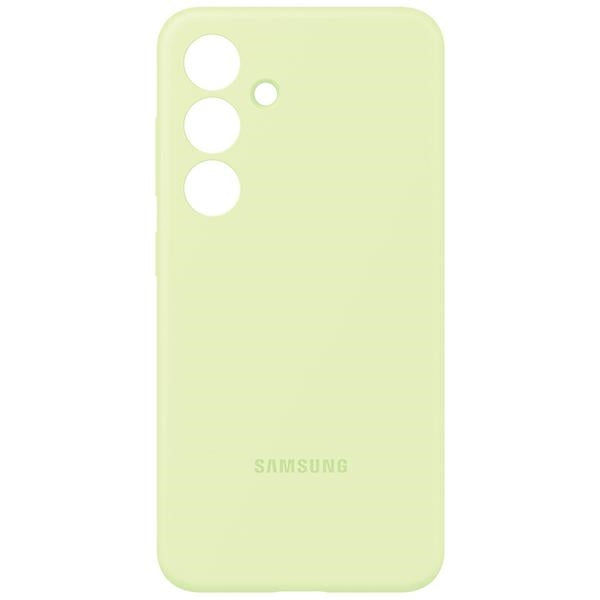 Силиконов калъф Samsung за S24+, светлозелен
