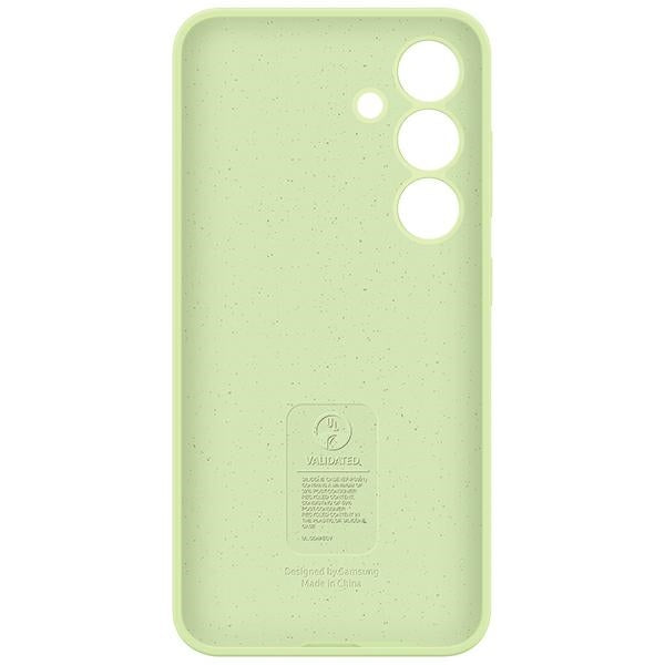 Силиконов калъф Samsung за S24+, светлозелен