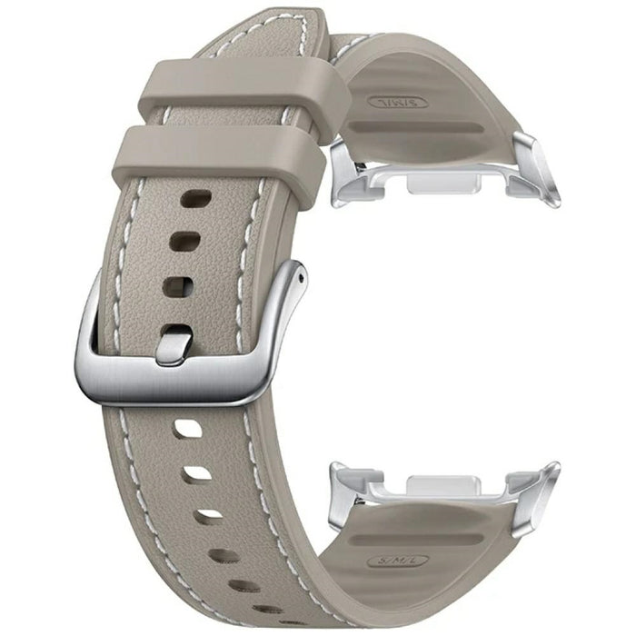 Каишка Samsung Samsung Hybrid за Galaxy Watch8 Classic (S/M/L), тауп