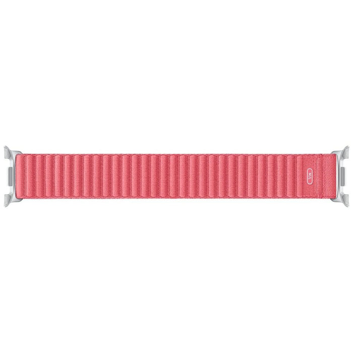 Каишка Samsung Fabric за Galaxy Watch8 / Watch8 Classic (M/L), коралово червена