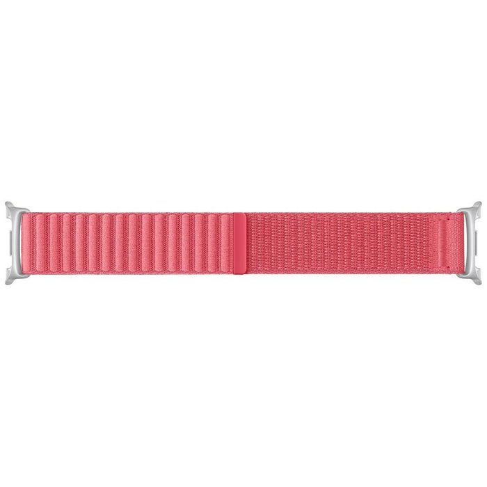 Каишка Samsung Fabric за Galaxy Watch8 / Watch8 Classic (M/L), коралово червена