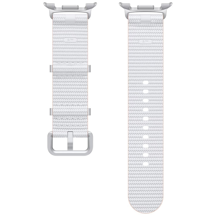 Каишка Samsung Samsung Athleisure за Galaxy Watch8 / Watch8 Classic (S/M), бяла