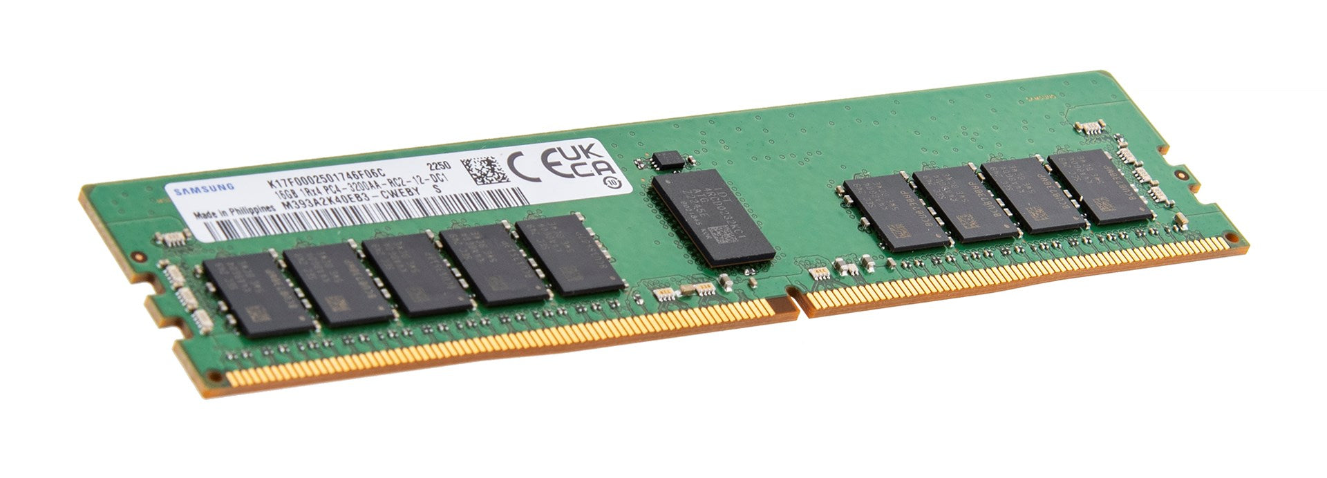 Samsung RDIMM 16GB DDR4 1Rx4 3200MHz PC4-25600 ECC РЕГИСТРИРАН M393A2K40EB3-CWE
