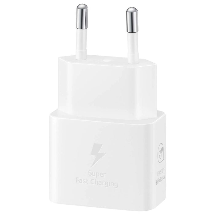 Зарядно за стена Samsung EP-T2510NWEGEU 25W SFC USB-C GaN - бяло