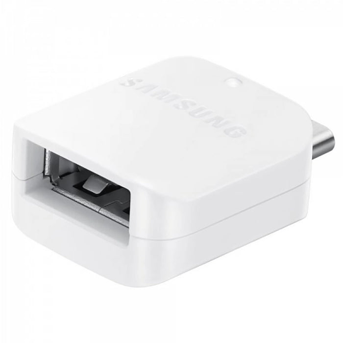 Samsung EE-UN930 USB-A към USB-C OTG адаптер (насипен - резервна опаковка) - бял