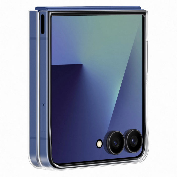 Samsung Clear Case за Samsung Galaxy Z Flip7 - прозрачен
