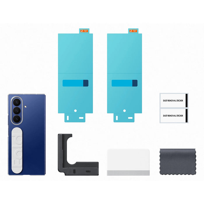 Samsung Clear Grip Case за Samsung Galaxy Z Fold7 - прозрачен