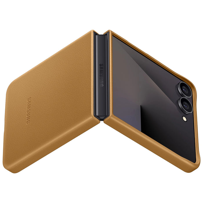 Калъф Samsung Kindsuit за Samsung Galaxy Z Flip7 - кафяв