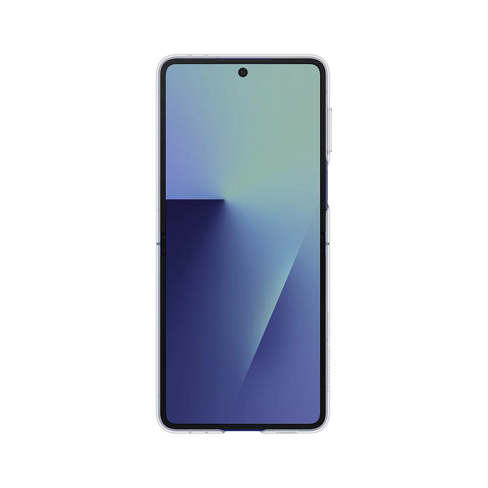 Калъф Samsung Flipsuit за Samsung Galaxy Z Flip7 със сменяема пластина - прозрачен