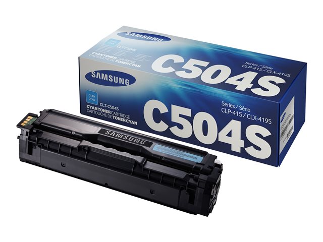 SAMSUNG CLT-C504S/ELS оригинален тонер циан - съвместим с CLP-415/ CLX-4195/ SL-C1810W/ SL-C1860FW