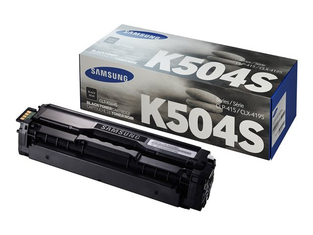 SAMSUNG CLT-K504S/ELS Оригинален тонер Черен - Съвместим с CLP-415/ CLX-4195/ SL-C1810W/ SL-C1860FW