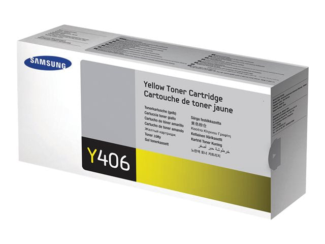 SAMSUNG CLT-Y406S/ELS Оригинален тонер гелб - съвместим с CLP-360/365/365W, Xpress C410W CLX-3300/3305/3305W, Xpress C460W/C460FW
