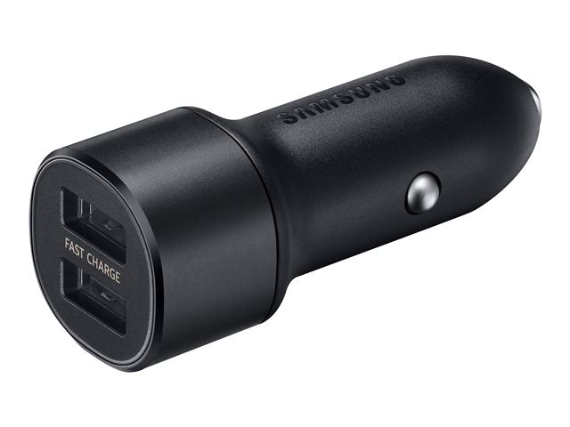 Двойно зарядно за кола SAMSUNG 2 x 15W без кабел, черно