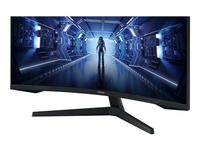 SAMSUNG LC34G55TWWU 34-инчов монитор VA 3440x1440 Ultra WQHD 21:9 250cd/m2 1xHDMI 1xDP 1ms MPRT