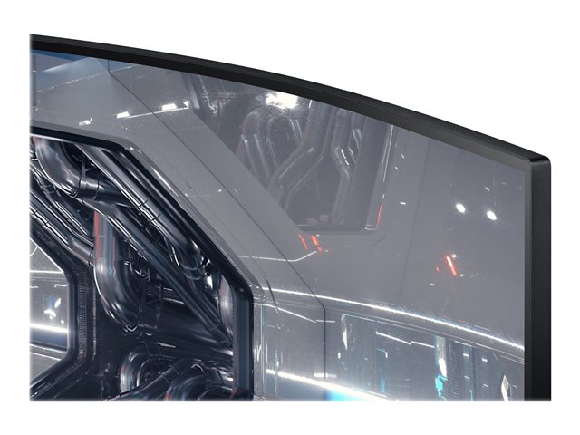 SAMSUNG Odyssey LC49G95TSSUXEN 49 инча VA извит QHD 5120X1440 32:9 2500:1 420cd/m2 1ms GTG 240Hz с G-Sync DP HDMI бял
