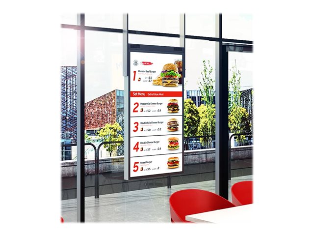 SAMSUNG OM55N-D 55 инча 16:9 Двустранен Висока яркост 3000/1000 nits 24/7 Full-HD HDMIx2 вход/1 изход DP RJ45 SSSP6 USB WiFi