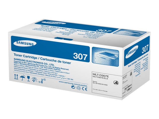 SAMSUNG MLT-D307E/ELS Оригинален тонер Черен (Hohe Reichweite) - Съвместим с ML-4510ND/ML-5010ND/ML-5015ND