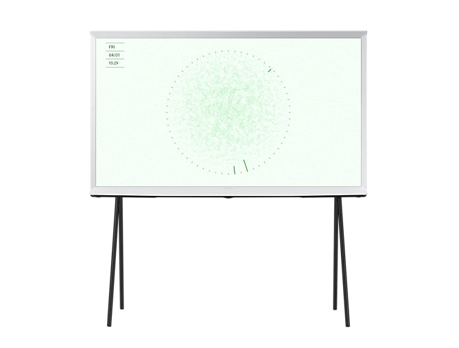 Samsung 50" 50LS01 SERIF QLED Wi-Fi, Bluetooth 4.2, 4xHDMI, 2xUSB, Tizen, Cloud White