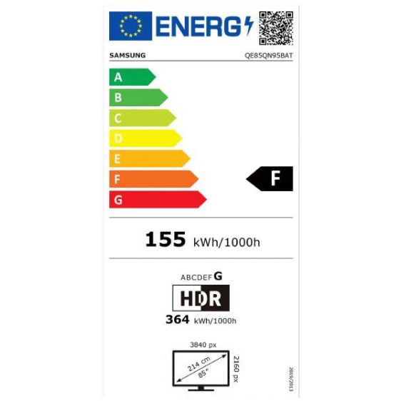 Телевизор SAMSUNG QE75QN95BATXXH, 75"(189 см), 4K UHD Neo QLED, Tizen™ Smart TV, QN95B (2022)