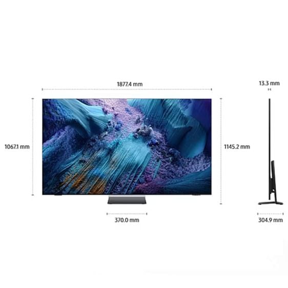 Телевизор SAMSUNG QE85QN990FTXXH, 85", Neo QLED 8K Vision AI, QN990F, Smart TV, (2025)