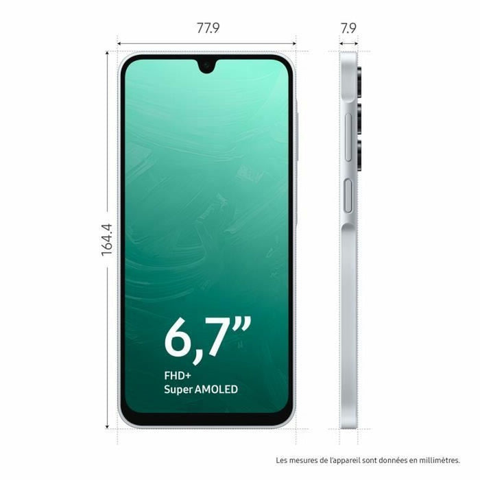 Смартфони Samsung Galaxy A16 5G 6,7" 4 GB RAM 128 GB Сив