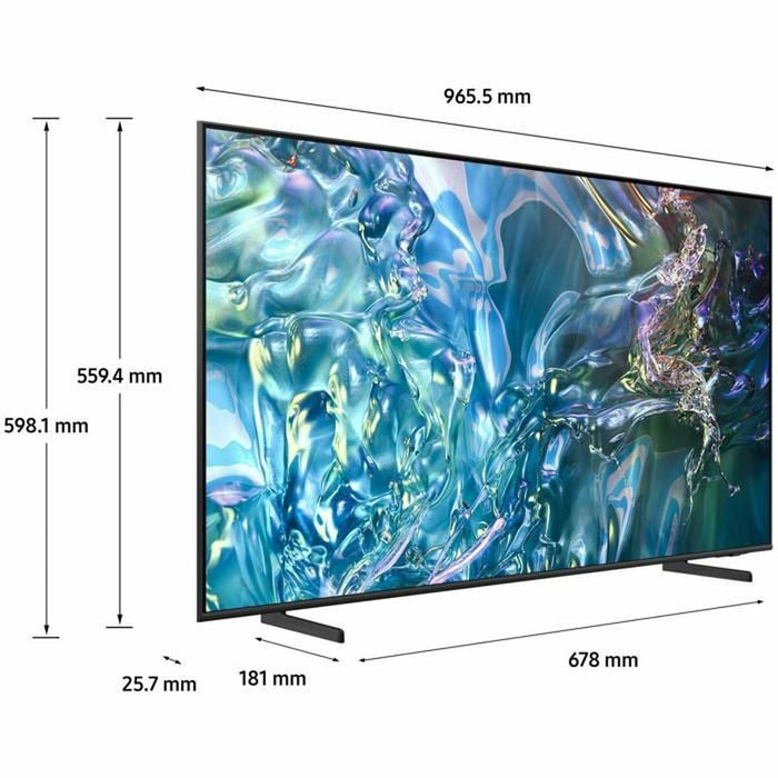 Смарт телевизор Samsung 43" 4K Ultra HD LED HDR QLED