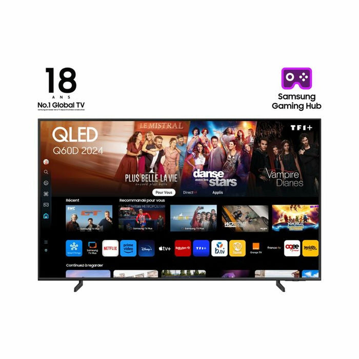 Смарт телевизор Samsung 43" 4K Ultra HD LED HDR QLED