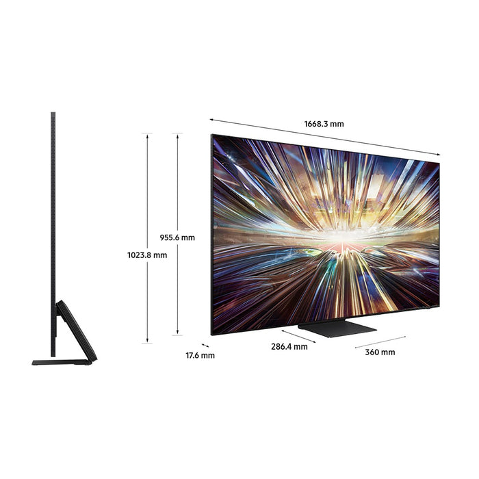 Телевизор SAMSUNG 75 инча QN800D Neo QLED 8K AI 2024