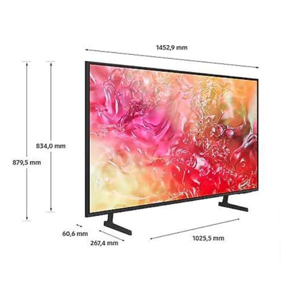 Телевизор SAMSUNG UE65DU7172UXXH, 65"(165 см), Crystal UHD 4K, Smart TV Tizen™, (2024)