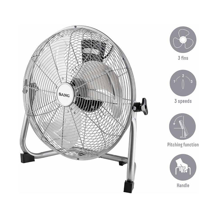 ВЕНТИЛАТОР SANG SFX-18 100.0 W, 63 dB(A), СИВ