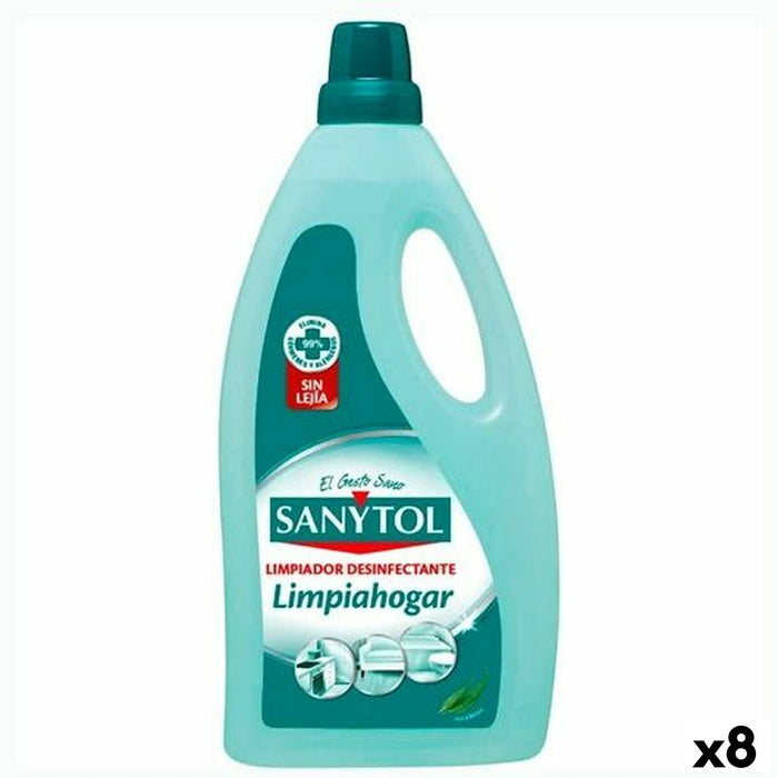 Препарат за почистване на повърхности Sanytol 1,2 L Дезинфекционен Дом (8 броя)