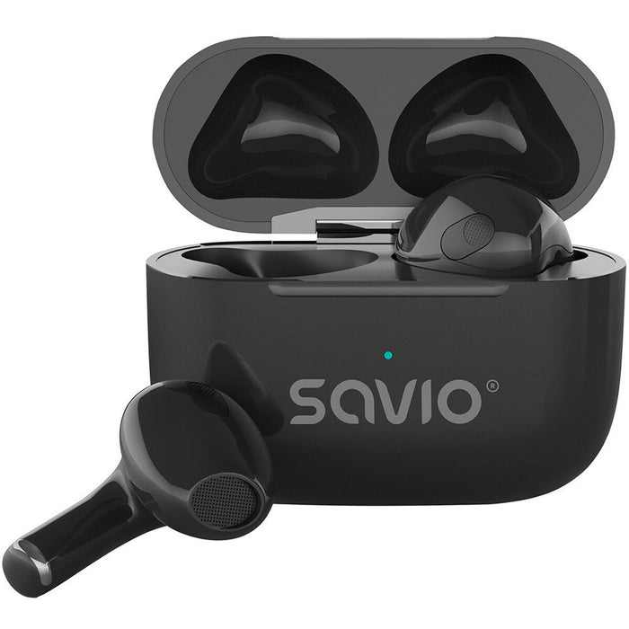 Безжични слушалки Savio TWS-02 PRO Черен black