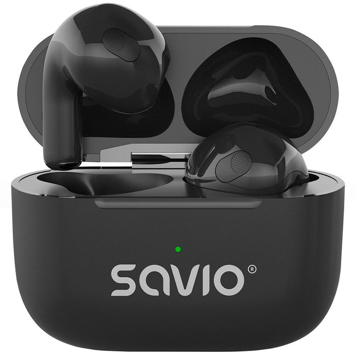 Безжични слушалки Savio TWS-02 PRO Черен black
