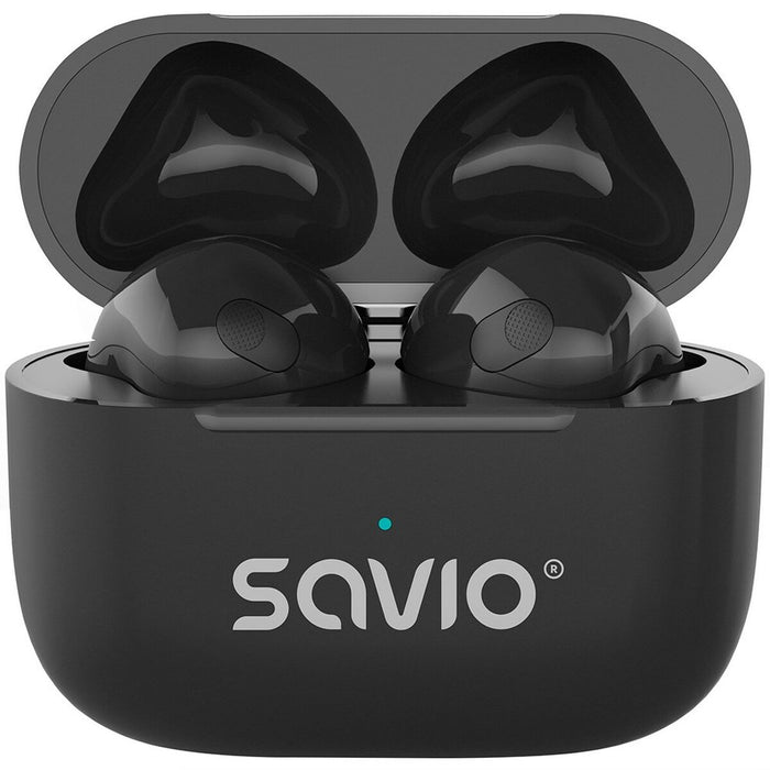 Безжични слушалки Savio TWS-02 PRO Черен black