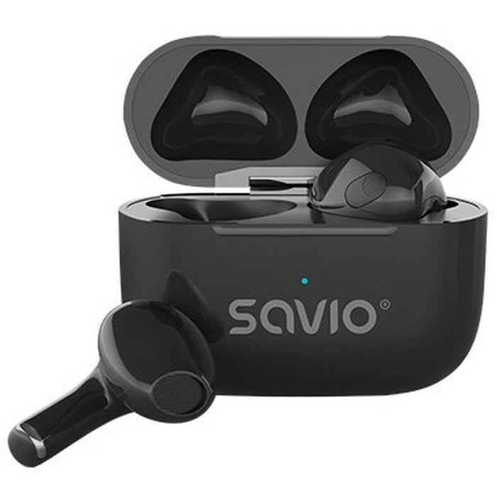 Безжични слушалки Savio TWS-02 PRO Черен black