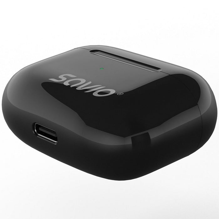 Безжични слушалки Savio TWS-02 PRO Черен black