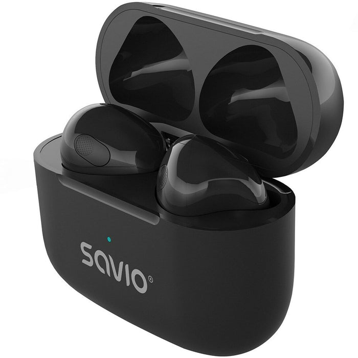 Безжични слушалки Savio TWS-02 PRO Черен black