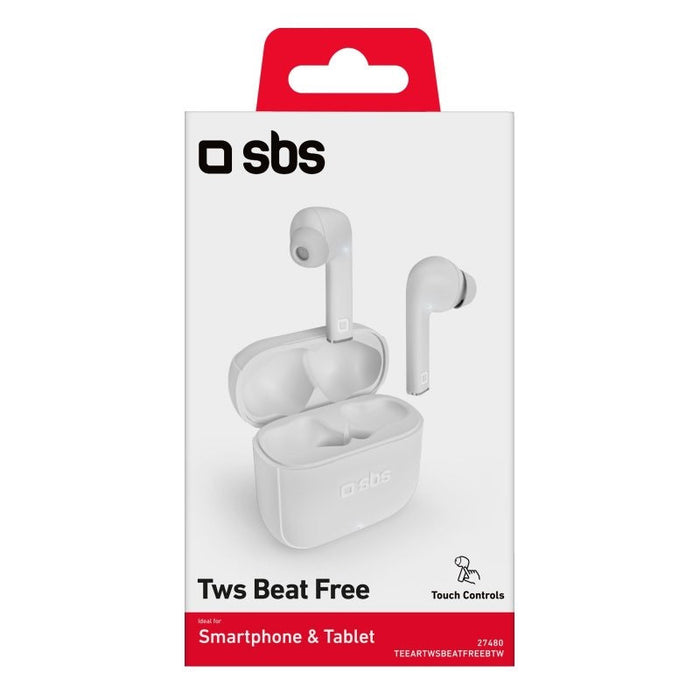 BEAT BLUETOOTH TWS СЛУШАЛКИ SBS - БЯЛ