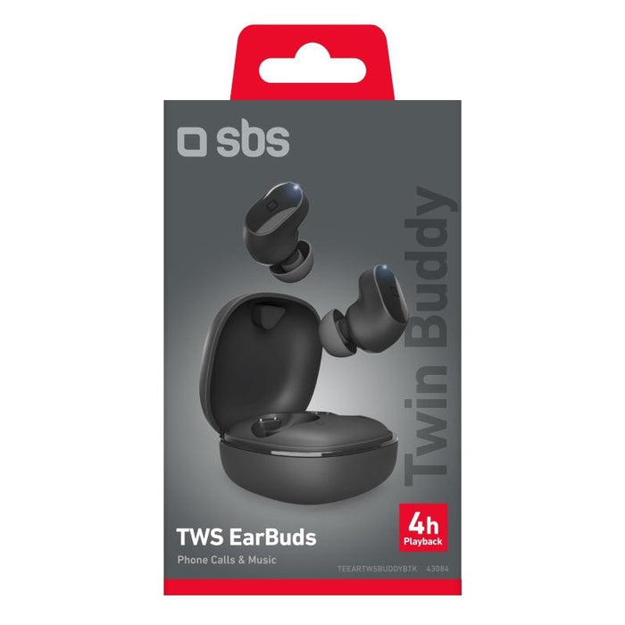 BLUETOOTH TWS СЛУШАЛКИ BUDDY SBS - ЧЕРЕН