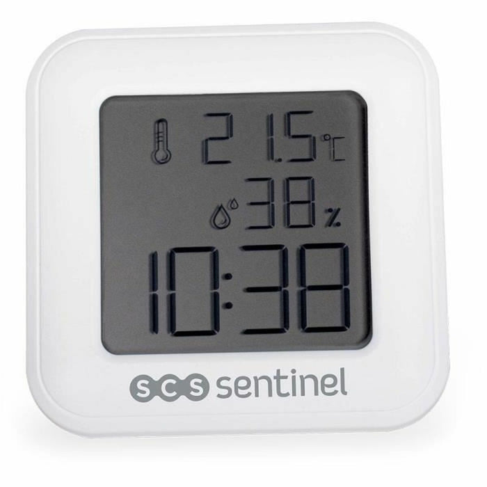 Термо хигрометър SCS SENTINEL ThermoHygro Бял