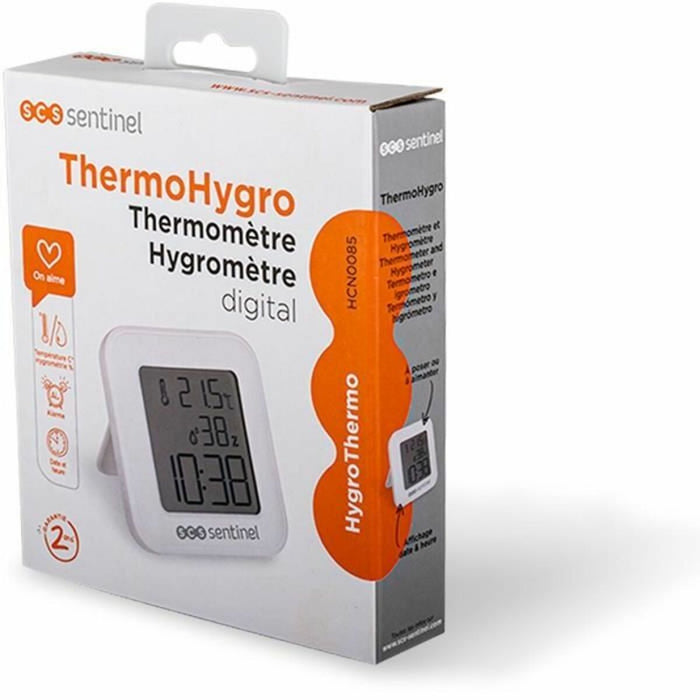 Термо хигрометър SCS SENTINEL ThermoHygro Бял